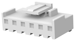 AMP - TE CONNECTIVITY 1-1123722-6 Connector Housing, Economy Power, Plug, 6 Ways, 3.96 mm, Economy Power Series Pin Contacts