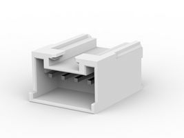 TE CONNECTIVITY 917724-1 Pin Header, Wire-to-Board, 2.5 mm, 1 Rows, 4 Contacts, Through Hole, Signal Double Lock