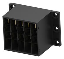 TE CONNECTIVITY 2013285-2 Rectangular Connector, Dynamic D-5200, 20 Contacts, Plug, 10.16 mm, Crimp, 5 Row