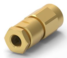 TE CONNECTIVITY - GREENPAR 1-1337607-0 RF / Coaxial Connector, SMC Coaxial, Straight Plug, Solder, 50 ohm