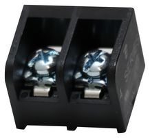 TE CONNECTIVITY - BUCHANAN 4PCV-02-006 PCB Mount Barrier Terminal Block, 8.26 mm, 1 Row, 2 Ways, 22 AWG, 12 AWG, 20 A