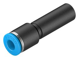 FESTO QS-10H-6 Pneumatic Fitting, Push-In Fitting, 14 bar, 10 mm, Brass, QS
