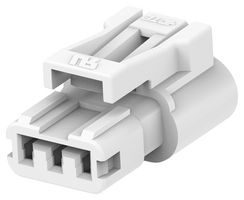 TE CONNECTIVITY - 2321918-3 - Connector Housing, Signal Double Lock, Plug, 3 Ways, 2.5 mm