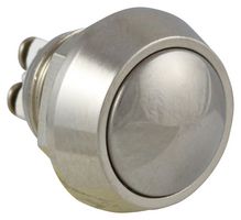 MULTICOMP PRO MP004449 Vandal Resistant Switch, 12 mm, SPST-NO, Momentary, Round Domed