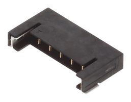 MOLEX 205338-0005 Pin Header, Wire-to-Board, 2 mm, 1 Rows, 5 Contacts, Surface Mount Right Angle