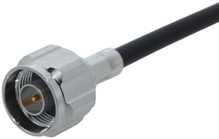 HUBER+SUHNER 11_N-50-4-9/133_NE RF / Coaxial Connector, N Coaxial, Straight Plug, Crimp, 50 ohm, LMR-240, Spuma 240, SX04172B-60