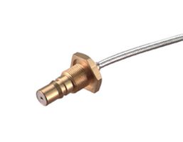 HUBER+SUHNER 24_QMA-50-2-1/111_NE RF / Coaxial Connector, QMA Coaxial, Straight Bulkhead Jack, Solder, 50 ohm