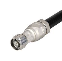 HUBER+SUHNER 11_N-50-12-50/033_-E RF / Coaxial Connector, N Coaxial, Straight Plug, Clamp, 50 ohm
