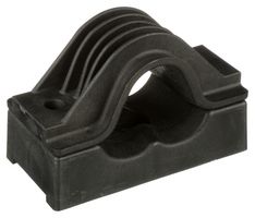 Ccpltr4352-X Cable Cleat, Nylon, Black, 78X180X128Mm