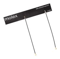 MOLEX 213353-0100 Antenna, Combo, 5.9 GHz to 8.5 GHz, 7 dBi, Linear, Adhesive