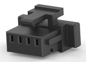 TE CONNECTIVITY - 2367198-4 - Connector Housing, Plug, Receptacle, 4 Ways, 1 mm, AMP 2367199-1 Wire to Board Pin Contact