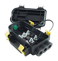 LITTELFUSE 04980933.X Fuseholder, Sealed, Automotive Blade, IP67/IPX9K, 3 Fuses, 200 A, 58 VDC, MIDI, Bolt Down
