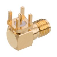 WURTH ELEKTRONIK - 60311002114501 - RF / Coaxial Connector, SMA Coaxial, Right Angle Jack, Through Hole Right Angle, 50 ohm
