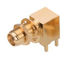 WURTH ELEKTRONIK - 60311042114502 - RF / Coaxial Connector, SMA Coaxial, Right Angle Bulkhead Jack, Through Hole Right Angle, 50 ohm