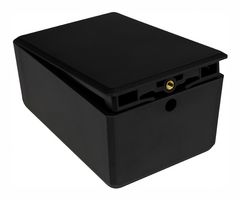 CAMDENBOSS CBEAC-01-BK Plastic Enclosure, Multipurpose, ABS, 40 mm, 60 mm, 90 mm, IP40