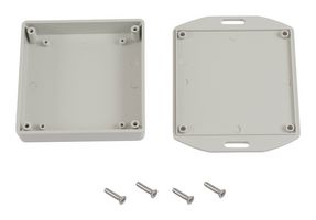 HAMMOND 1551XFLGY Plastic Enclosure, Handheld, ABS, 20 mm, 80 mm, 80 mm, IP54
