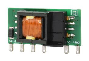 CUI PBO-3C-24 AC/DC PCB Mount Power Supply (PSU), ITE, 1 Output, 3 W, 24 VDC, 125 mA