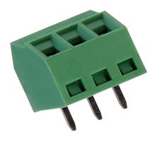 WURTH ELEKTRONIK 691221120003 Wire-To-Board Terminal Block, 3.5 mm, 3 Ways, 24 AWG, 16 AWG, 1.31 mm², Screw