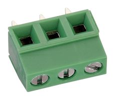 WURTH ELEKTRONIK 691214310003 Wire-To-Board Terminal Block, 3.81 mm, 3 Ways, 24 AWG, 16 AWG, 1.31 mm², Screw