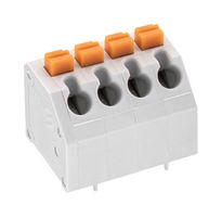 WURTH ELEKTRONIK 691412320002M Wire-To-Board Terminal Block, 3.81 mm, 2 Ways, 30 AWG, 16 AWG, 1.31 mm², Push In
