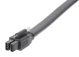 MOLEX 216759-2027 Cable Assembly, EXTreme Guardian Receptacle to Free End, 2 Ways, 11 mm, 1 Row, 6 m, 19.7 ft