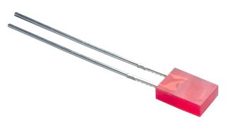 MULTICOMP PRO MP007981 LED, Super Orange Red, Through Hole, 2mm x 5mm, 20 mA, 2 V, 625 nm