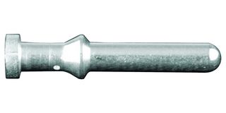 TE CONNECTIVITY T2040001015-000 Heavy Duty Connector Contact, MM, Pin, 16 AWG, Crimp, 40 A, Brass