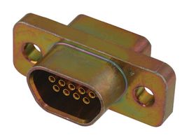 TE CONNECTIVITY - MICRODOT 1532187-1 D Sub Connector, Receptacle, Microdot MCKS, 9 Contacts, DE, Solder