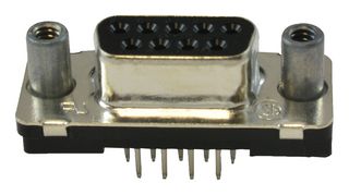 TE CONNECTIVITY - AMP 1-5747150-6 D Sub Connector, Standard, Receptacle, AMPLIMITE HD-20, 9 Contacts, DE, Solder