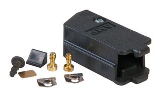 AMP - TE CONNECTIVITY 5206478-1 D Sub Backshell, AMPLIMITE, DE, 45°, 180°, Thermoplastic Body
