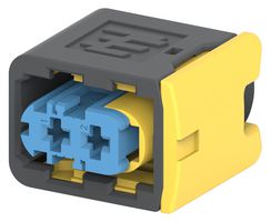 4-1418483-1 TE CONNECTIVITY, Automotive Connector Housing, Black, Heavy ...