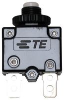 POTTER&BRUMFIELD - TE CONNECTIVITY - W57-XB1A7A10-5 - Thermal Circuit Breaker, Push-to-Reset, W57 Series, 5 A, 1 Pole, 50 V, 250 V, Panel