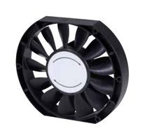 NMB TECHNOLOGIES 15025PA-24P-AA-00 DC Axial Fan, 24 V, Rectangular with Rounded Ends, 172.7 mm, 25.4 mm, Ball Bearing, 240 CFM