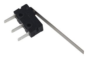 CAMDENBOSS CSM40580E Microswitch, Subminiature, Long Lever, SPDT, Quick Connect, 5 A