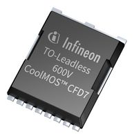 INFINEON IPT60R045CFD7XTMA1 Power MOSFET, N Channel, 600 V, 52 A, 0.038 ohm, HSOF, Surface Mount