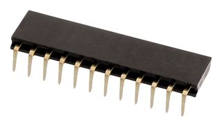 WURTH ELEKTRONIK 613009143121 PCB Receptacle, Board-to-Board, 2.54 mm, 1 Rows, 9 Contacts, Through Hole Mount Right Angle
