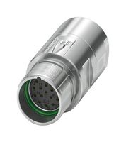 PHOENIX CONTACT 1629111 Sensor Connector, M23 PRO Series, M23, Female, 17 Positions, Crimp Socket - Contacts Not Supplied