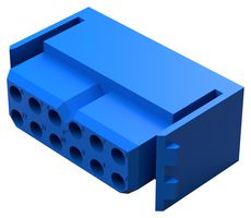POSITRONIC PLB12F0000/AA Heavy Duty Connector Base, PLB Series, Cable Mount