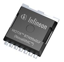 INFINEON BTN9990LVAUMA1 Motor Driver, DC Brush, 1 Outputs,  8 V to 18 V, PG-HSOF-7, -40 °C to 150 °C