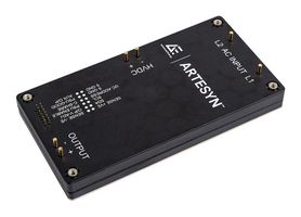ARTESYN / ADVANCED ENERGY AIF42BAC-01N AC/DC PCB Mount Power Supply (PSU), ITE, 1 Output, 504 W, 12 VDC, 42 A