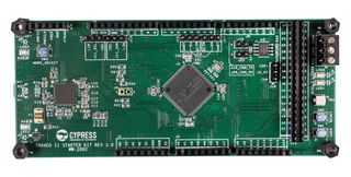INFINEON CYTVIIBE1MSKTOBO1 Starter Kit, CYT2B75XX, CYT2B95XX, 32bit, Traveo II Family, ARM Cortex-M0 / Cortex-M4F