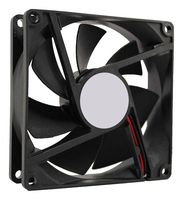 ORION FANS OD9225-24HBIP68 DC Axial Fan, 24 V, Square, 92 mm, 25 mm, Ball Bearing, 49.8 CFM