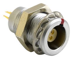 MULTICOMP PRO MCEGG00BC302KS Circular Connector, Standard Circular Connector, 00 Series, Panel Mount Receptacle, 2 Contacts