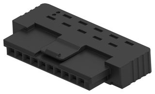 ERNI - TE CONNECTIVITY 464256-E IDC Connector, Vertical, IDC Receptacle, Female, 1.27 mm, 1 Row, 10 Contacts, Cable Mount