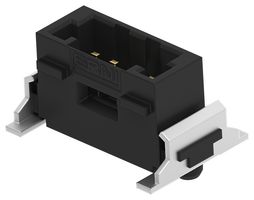 TE CONNECTIVITY - ERNI 474127-E Pin Header, Koshiri, Wire-to-Board, 1.27 mm, 1 Rows, 4 Contacts, Surface Mount Straight