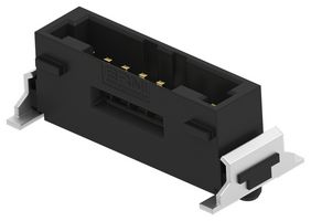 ERNI - TE CONNECTIVITY - 474818-E - Pin Header, Koshiri, Wire-to-Board, 1.27 mm, 1 Rows, 8 Contacts, Surface Mount Straight