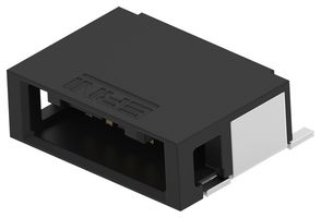 TE CONNECTIVITY - ERNI 504265-E Pin Header, Wire-to-Board, 1.27 mm, 1 Rows, 5 Contacts, Surface Mount Right Angle