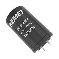 KEMET PEH536YDI3470M3 Electrolytic Capacitor, 470 µF, 450 V, ± 20%, Snap-In, 4600 hours @ 105°C