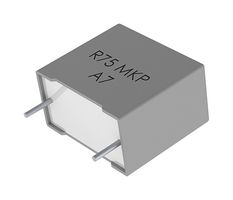 KEMET R75QN3100AA00K Power Film Capacitor, Metallized PP, Radial Box - 2 Pin, 0.1 µF, ± 10%, High Frequency