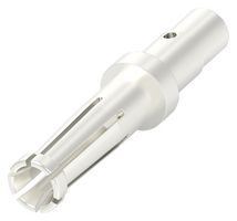 TE CONNECTIVITY 2390328-1 Heavy Duty Connector Contact, Socket, 8 AWG, Crimp, 40 A, Copper Alloy